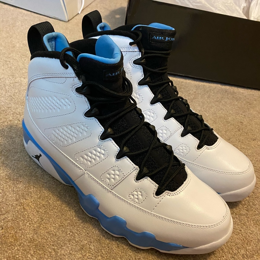 Jordan 9 university blue